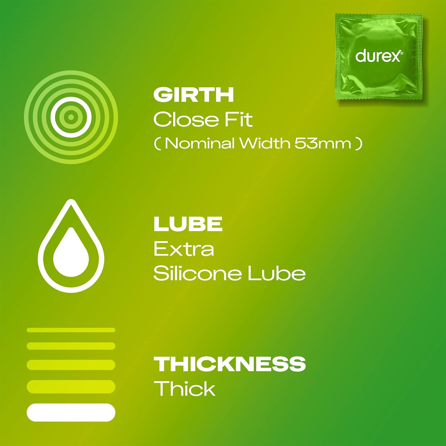 Durex Surprise Me Variety Pack, 40 Condoms, Thin feel, Extra Safe, Pleasure Me, Tickle Me, With Silicone Lube, Condoms Bulk for men, Regular Fit, Ribbed and Dotted, Easy on Shape, Teat Ended
