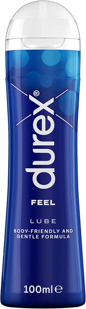 Durex Play Feel Water Based Lube 100ml | pH Friendly | Non-Sticky | Condom & Toy Compatible
