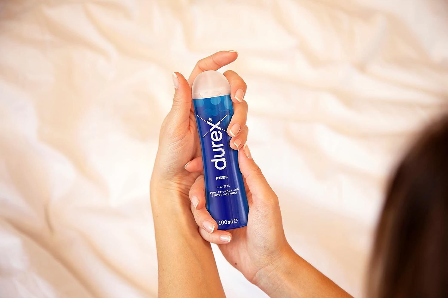 Durex Play Feel Water Based Lube 100ml | pH Friendly | Non-Sticky | Condom & Toy Compatible