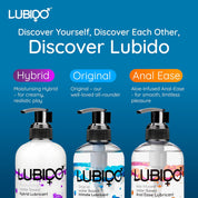 Lubido Original Water Based Lube 250ml | Paraben Free | Intimate Gel | pH Balanced